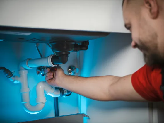 Rough-in plumbing through framed walls