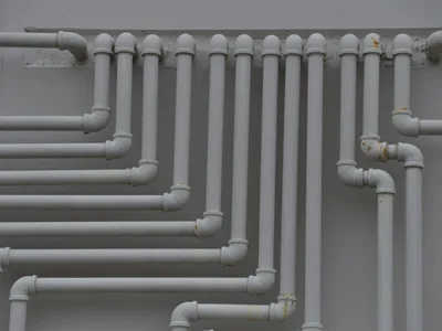 Repaired pipe section and couplings